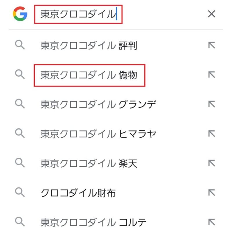 東京クロコダイルの検索候補の画像